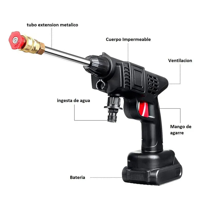 HIDROLAVADORA PORTATIL MULTIUSOS